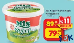 MİS YOĞURT YARIM YAĞLI HOMOJENİZE 2500 G MİS YOĞURT YARIM YAĞLI HOMOJENİZE 2500 G